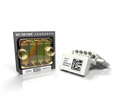 Набор чипов для секвенатора Genexus GX5 Chip and Genexus Coupler, 48-60 млн. прочтений, 2 чипа, Thermo FS