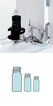 Держатель ErgoClip Quantos and vial adapters для виал, d 21, 16,2, 15, 12, и 10,3 мм