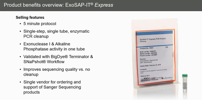 ExoSAP-IT/Express