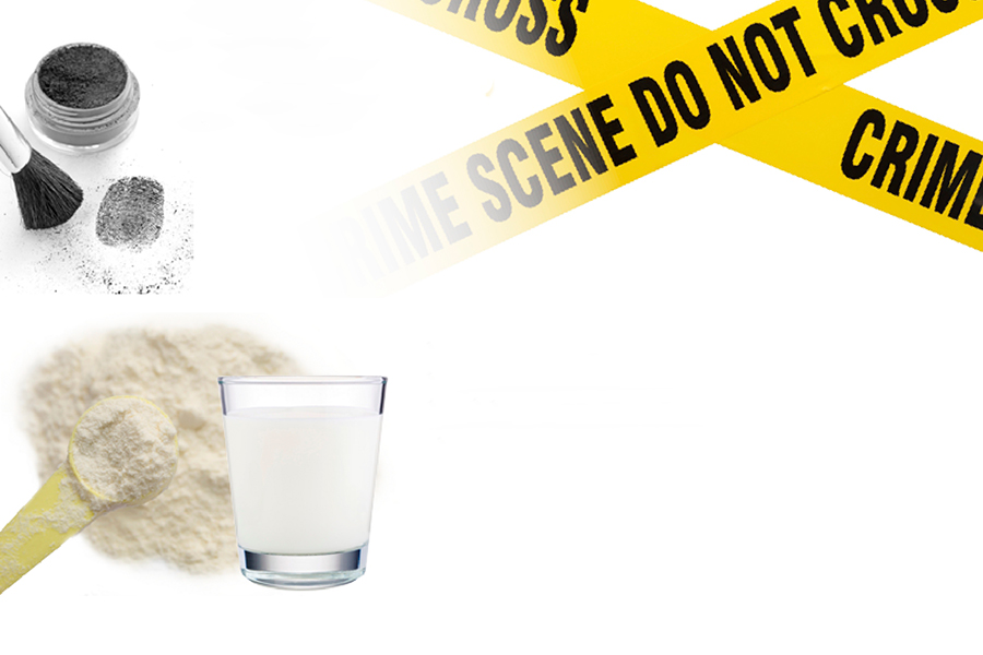 РФА в криминалистике, РФА для анализа молока и других пищевых продуктов [1]