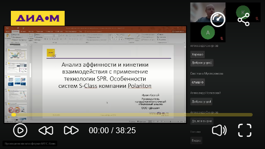 Анализ аффинности и кинетики взаимодействия с применение технологии SPR. Особенности систем S-Class компании Polariton Особенности систем S-Class компании Polariton