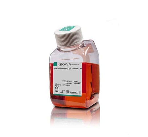 Среда RPMI 1640, с GlutaMAX, без пирувата, с феноловым красным, без ХЕПЕС, Thermo FS