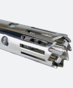 Насадка 10GZL-1, длина 186 мм, нержавеющая сталь, для гомогенизатора F10, Fluko