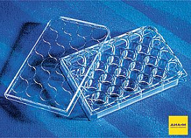 Планшеты культуральные 24-лун., плоскодонные, стерил., инд.упак., 1 шт./уп., 100 шт./кор.