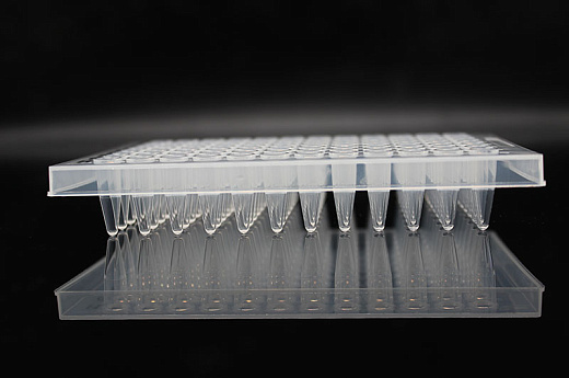 Планшеты для ПЦР, 96-лун., без юбки, стандартный профиль, прозрачные, полипропилен