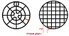 Диски для 3D культивирования полученные методом электроформования, невыровненные нановолокна, материал нанесен линейно, толщина подложки 30 мкм, 96 луночный планшет