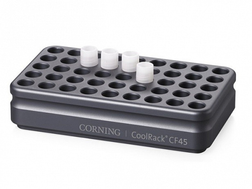 Штатив CoolRack CF45, для 45 криопробирок или виал, 17.3x9.7x3.8 см