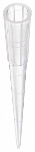 Наконечники до 200 мкл (от 1 мкл), нестерильные, апирогенные, без фильтра, бесцветные, 1000 шт./уп.