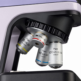 Микроскоп Magus Bio 240B, прямой, бинокуляр/тринокуляр, СП, планахромат 4×, 10×, 40×, 100×МИ