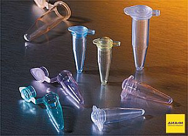 Пробирки для ПЦР, 0,2 мл, Thermowell GOLD, выпуклая крышка, бесцветные