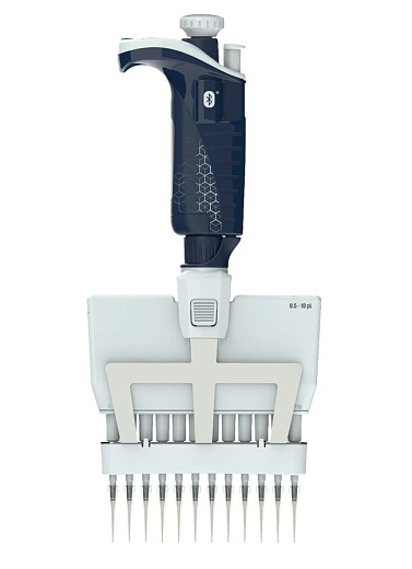 Автоматическая пипетка механическая 10-300 мкл, 12-канальная, Pipetman M P12X300M