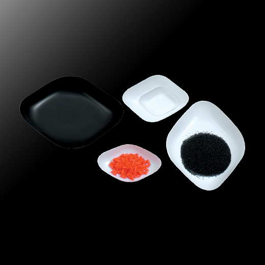 Тарелочка для взвешивания одноразовая, объем 100 мл, 119x90x19 мм, ПС, ромбовидная, цвет белый, 500 шт.