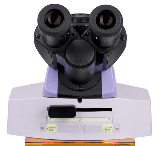 Микроскоп люминесцентный MAGUS Lum 450L, прямой, тринокуляр, СП, ТП, ЛЮМ, ФК, Пол, планахромат 4×, 10×, 40×, 100×МИ Фото 8