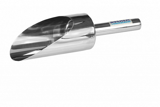 Совок фармацевтический, 165×75 мм, длина 280 мм, 400 мл, н/ж сталь