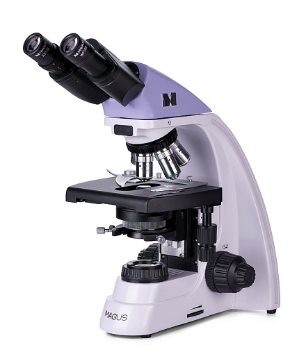 Микроскоп Magus Bio 230B, прямой, бинокуляр/тринокуляр, СП, Ахромат 4×, 10×, 40×, 100× МИ, Magus (общий вид)