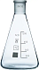 Колба коническая с пришлифованной горловиной Кн-1, со шкалой, шлиф 29/32, Россия