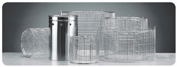 Контейнер с вентиляц. отверстиями для вертикальных автоклавов серии 3150, d=292 мм