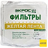 Фильтры беззольные, круглые, желтая лента, d 110 мм, 75±3 г/м², 16 с, 100 листов Фото 1