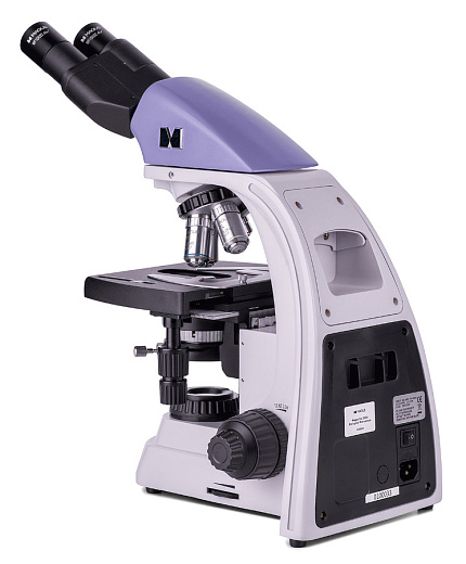 Микроскоп Magus Bio 250B, прямой, бинокуляр/тринокуляр, СП, планахромат 4×, 10×, 40×, 100× (общий вид)