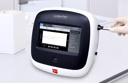 Счетчик и анализатор жизнеспособности клеток, 1-90 мкм, Luna-FX7, Logos Biosystems