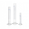 Цилиндр мерный, 500 мл, класс А, ц.д. 5,0 мл, БС, кольцевая градуировка, шестигран. основание, сертификат на партию, 2 шт./уп., Duran (DWK)