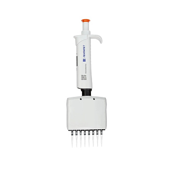 Автоматическая пипетка механическая 0,5-10 мкл, 8-канальная, Ленпипет